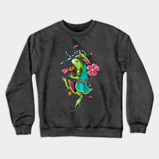 Samurai Frog Crewneck Sweatshirt